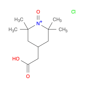 Piperidinium, 4-(carboxymethyl)-2,2,6,6-tetramethyl-1-oxo-, chloride