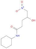 Pentanamide, N-cyclohexyl-4-hydroxy-5-nitro-