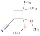 Cyclobutanecarbonitrile, 2,2-dimethoxy-3,3-dimethyl-