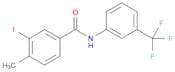 Benzamide, 3-iodo-4-methyl-N-[3-(trifluoromethyl)phenyl]-
