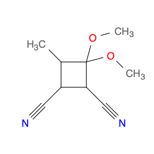 1,2-Cyclobutanedicarbonitrile, 3,3-dimethoxy-4-methyl-