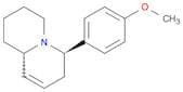 2H-Quinolizine, 1,3,4,6,7,9a-hexahydro-6-(4-methoxyphenyl)-, cis-