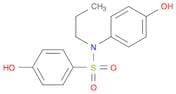 Benzenesulfonamide, 4-hydroxy-N-(4-hydroxyphenyl)-N-propyl-