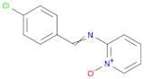2-Pyridinamine, N-[(4-chlorophenyl)methylene]-, 1-oxide
