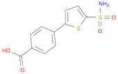 Benzoic acid,4-[5-(aminosulfonyl)-2-thienyl]-