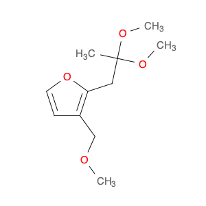 Furan, 2-(2,2-dimethoxypropyl)-3-(methoxymethyl)-