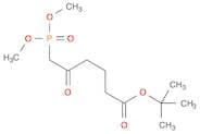 Hexanoic acid, 6-(dimethoxyphosphinyl)-5-oxo-, 1,1-dimethylethyl ester