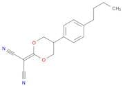 Propanedinitrile, [5-(4-butylphenyl)-1,3-dioxan-2-ylidene]-