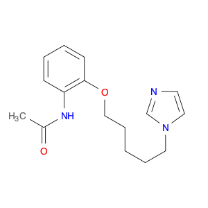 Acetamide, N-[2-[[5-(1H-imidazol-1-yl)pentyl]oxy]phenyl]-