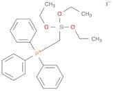 Phosphonium, triphenyl[(triethoxysilyl)methyl]-, iodide