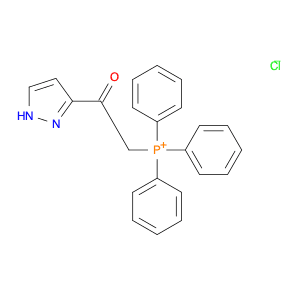 Phosphonium, [2-oxo-2-(1H-pyrazol-3-yl)ethyl]triphenyl-, chloride