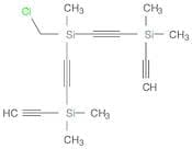Silane, (chloromethyl)bis[(ethynyldimethylsilyl)ethynyl]methyl-