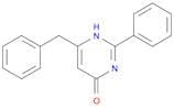 4(1H)-Pyrimidinone, 2-phenyl-6-(phenylmethyl)-