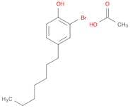 Phenol, 2-bromo-4-heptyl-, acetate