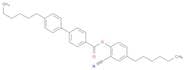 [1,1'-Biphenyl]-4-carboxylic acid, 4'-hexyl-, 2-cyano-4-hexylphenyl ester