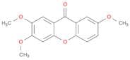 9H-Xanthen-9-one, 2,3,7-trimethoxy-