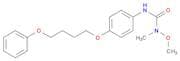 Urea, N-methoxy-N-methyl-N'-[4-(4-phenoxybutoxy)phenyl]-