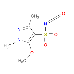 1H-Pyrazole-4-sulfonyl isocyanate, 5-methoxy-1,3-dimethyl-
