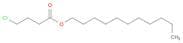Butanoic acid, 4-chloro-, undecyl ester
