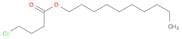 Butanoic acid, 4-chloro-, decyl ester