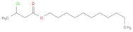 Butanoic acid, 3-chloro-, undecyl ester