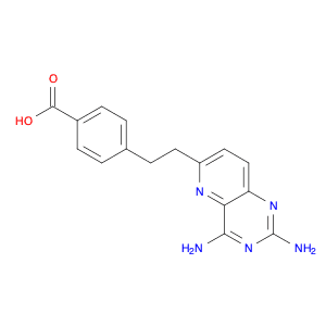 Benzoic acid, 4-[2-(2,4-diaminopyrido[3,2-d]pyrimidin-6-yl)ethyl]-