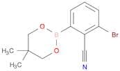 3-BROMO-2-CYANOPHENYLBORONIC ACID NEOPENTYL GLYCOL ESTER