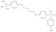 Phenol, 4-[[4-[4-[4-(1,1-dimethylethyl)phenoxy]butoxy]phenyl]sulfonyl]-