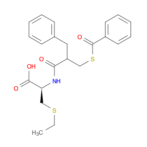 L-Cysteine, N-[2-[(benzoylthio)methyl]-1-oxo-3-phenylpropyl]-S-ethyl-