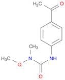 Urea, N'-(4-acetylphenyl)-N-methoxy-N-methyl-