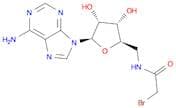 Adenosine,5'-[(bromoacetyl)amino]-5'-deoxy- (9CI)