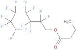 Butanoic acid, 2,2,3,3,4,4,5,5,6,6,7,7-dodecafluoroheptyl ester
