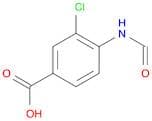 Benzoic acid, 3-chloro-4-(formylamino)-