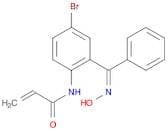 2-Propenamide, N-[4-bromo-2-[(Z)-(hydroxyimino)phenylmethyl]phenyl]-