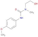 1-(2-hydroxyethyl)-3-(4-methoxyphenyl)-1-methylurea