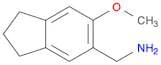 1-(6-Methoxy-2,3-dihydro-1H-inden-5-yl)methanamine