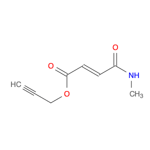 2-Butenoic acid, 4-(methylamino)-4-oxo-, 2-propynyl ester, (E)-