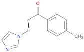 2-Propen-1-one, 3-(1H-imidazol-1-yl)-1-(4-methylphenyl)-
