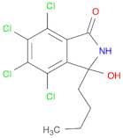 1H-Isoindol-1-one, 3-butyl-4,5,6,7-tetrachloro-2,3-dihydro-3-hydroxy-