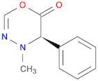 6H-1,3,4-Oxadiazin-6-one, 4,5-dihydro-4-methyl-5-phenyl-, (R)-