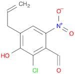 Benzaldehyde, 2-chloro-3-hydroxy-6-nitro-4-(2-propenyl)-