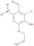 Benzaldehyde, 2-chloro-3-hydroxy-6-nitro-4-(2-propenyloxy)-
