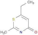 4H-1,3-Thiazin-4-one, 6-ethyl-2-methyl-