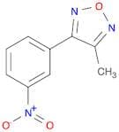 1,2,5-Oxadiazole, 3-methyl-4-(3-nitrophenyl)-