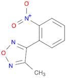 1,2,5-Oxadiazole, 3-methyl-4-(2-nitrophenyl)-