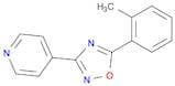 Pyridine, 4-[5-(2-methylphenyl)-1,2,4-oxadiazol-3-yl]-