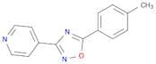 4-[5-(4-methylphenyl)-1,2,4-oxadiazol-3-yl]pyridine