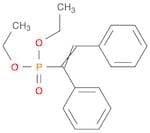 Phosphonic acid, (1,2-diphenylethenyl)-, diethyl ester