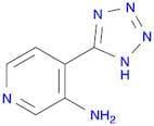 3-Pyridinamine, 4-(1H-tetrazol-5-yl)-