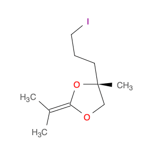 1,3-Dioxolane, 4-(3-iodopropyl)-4-methyl-2-(1-methylethylidene)-, (R)-